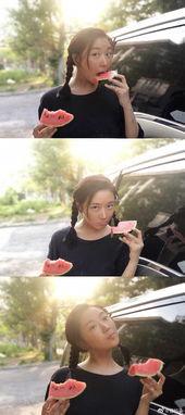 黑妞吃瓜搞笑视频大全,欢乐无限，笑料横生  第2张